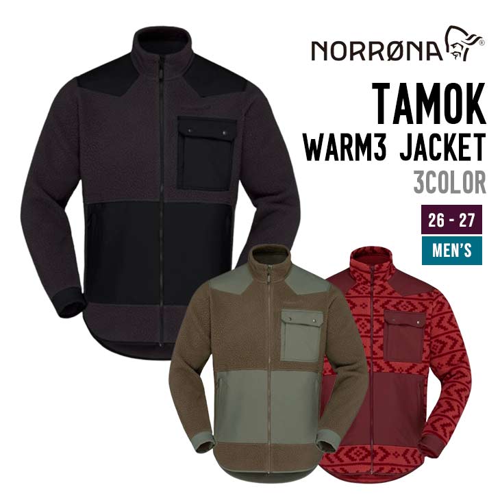 NORRONA ノローナ 26-27 TAMOK WARM3 JACKET M'S スノーボード スキー