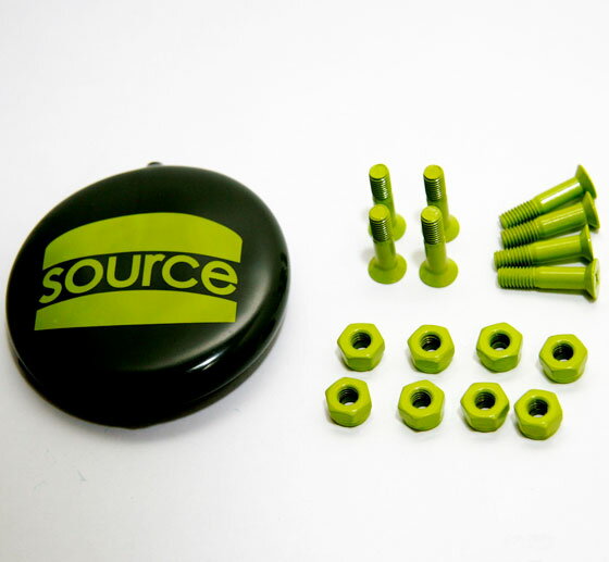 SOURCE ビス BIS：LIGHT GREEN (7/8インチ) ソース スケートボード【メール便可】