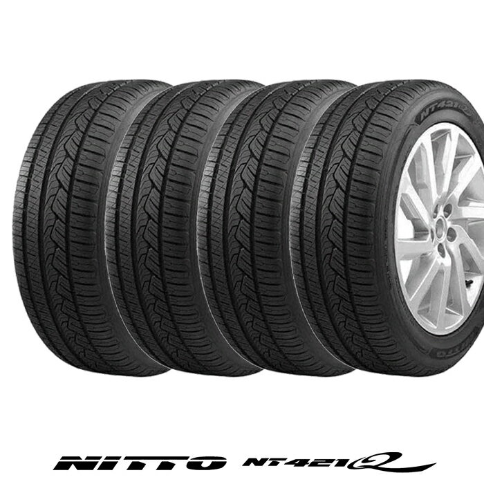 Rakuten - 【 取付対象 】 【 2024年製 】 ニットー NITTO 235/55R18 104V XL NT421Q NT421A SUV専用 低燃費 サマータイヤ 4本セット