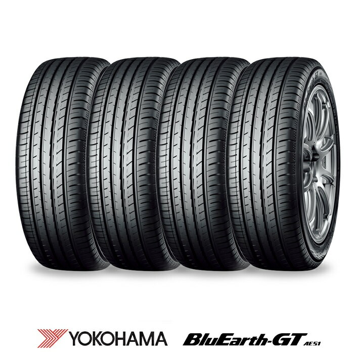   ヨコハマタイヤ 235/45R18 94W BluEarth-GT （ ブルーアース・ジーティー・エーイーゴーイチ ） AE51 18インチ サマータイヤ 4本セット