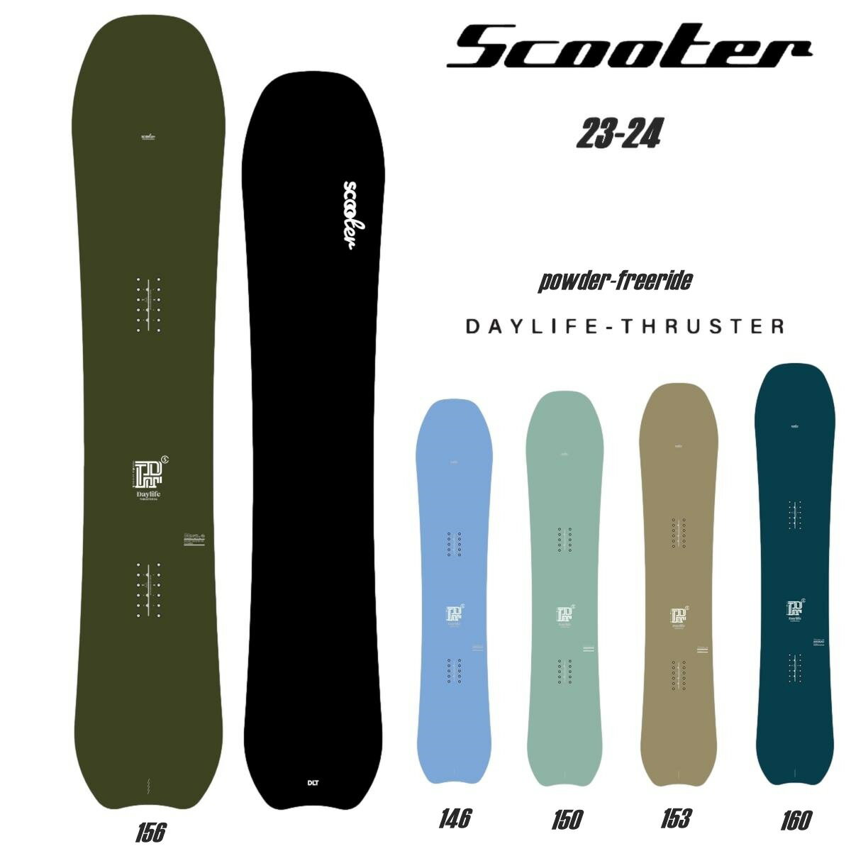 SCOOTER SNOWBOARDS DAYLIFE THRUSTERfCCtXX^[ XN[^[@X[{[h 2023/2024@23/24{Ki 2023N11ח\ ...
