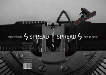 SPREAD SNOWBOARDS presents グランドトリック＆HOW TO DVD【now or never】　グラトリ　DVDGROUND　TRICK　HOW　TO　&　DEMO　RIDING土日祝出荷可能品！スプレッド　スノーボード　のステッカーに加えさらに横のり系ブランドのステッカーサービス中！