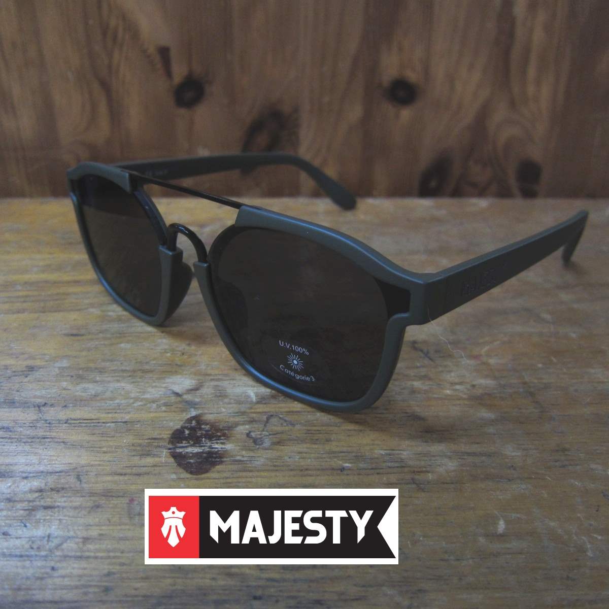 Majestyski sunglasses Wireマジェスティ スキー サングラス ワイヤー 2022/23国内正規品 2022/2023FREE SKI Matt Army Green / Black Pearl