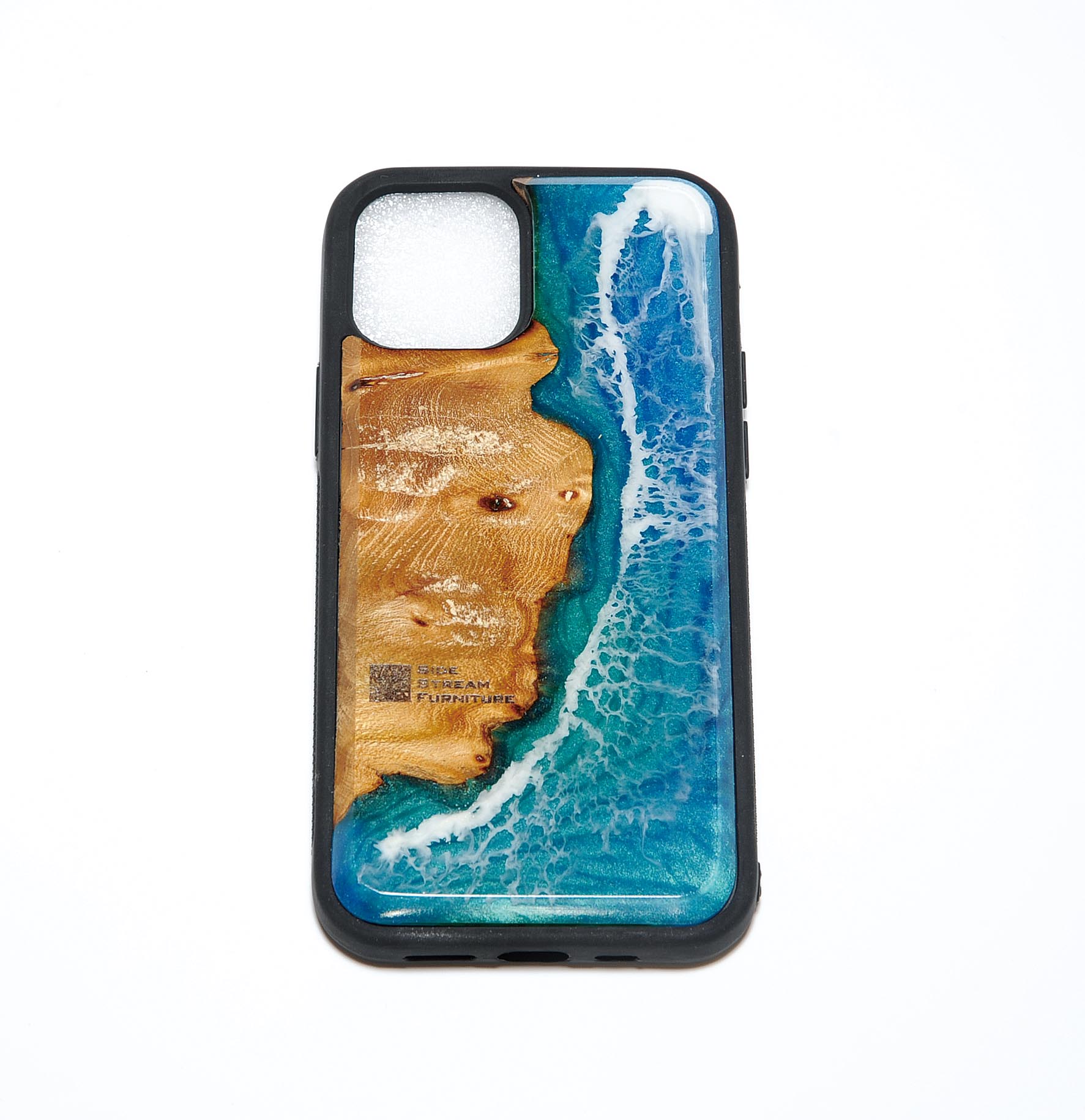 Rakuten - ウッドレジンiPhoneケース(iPhone12,iPhone12Pro　Ocean)