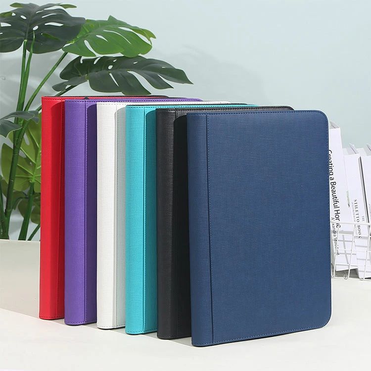送料無料 160枚収納 360枚収納 480枚収納 大容量 名刺ファイル 名刺入れ 通帳ケース レザー PU A4 名刺ホルダー 通帳…