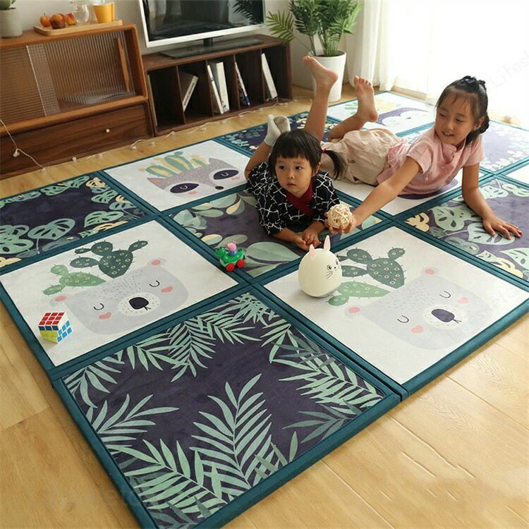 マジックテープで貼るだけ簡単！ 60x60cm/1枚 3枚セット 厚さ2cm XPE高密度 マジッ...
