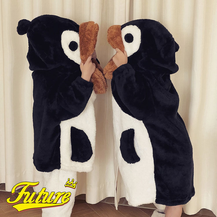ペンギン 着ぐるみ パジャマ ハロウィン 仮装 小学生 キッズ 子供 ルームウェア…