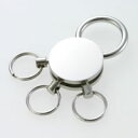 オーダーメイド彫刻入りロングランヒットの3連キーホルダー 両面彫刻 写真彫刻あり 【春第3弾5】