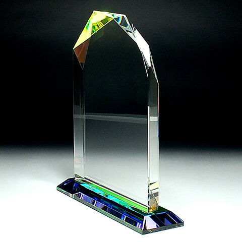 クリスタル盾『小』145x175x40mm [2]