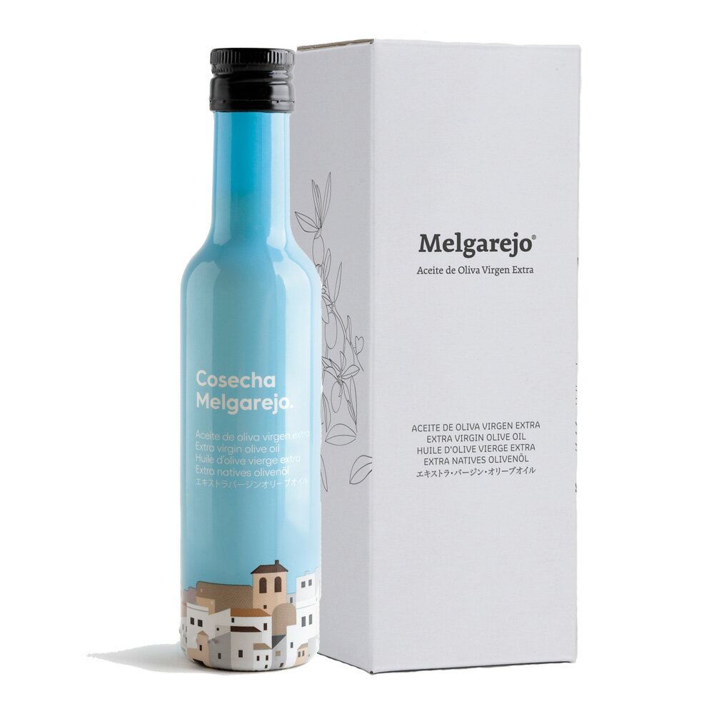 メルガレホ コセチャ 250ml ギフトBOX入 エキストラバージン オリーブオイル オリーブオイル メルガレホ melgarejo スペイン産 デザインボトル 手土産 オリーブ油 オイル コールドプレス 2025年金賞 父の日 ギフト プチギフト お返し