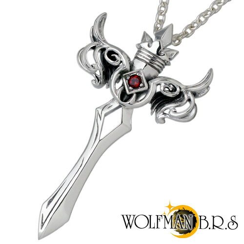 ウルフマンB.R.S WOLFMAN B.R.S ケルティック スピリット シルバー ネックレス アクセサリー シルバー925 スターリングシルバー NW-P-05CL100