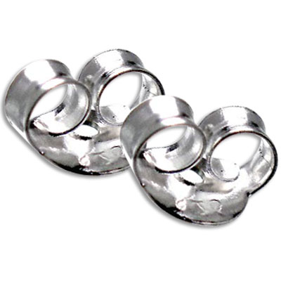 【ポイント5倍!30日まで!】 ピアスキャッチ レディース シルバー925 2個セットパーツ シルバーアクセサリー【あす楽対応】 925 スターリングシルバー ...