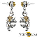 【ポイント5倍!最大1500円OFFクーポン 5/6まで】 ウルフマンB.R.S WOLFMAN B.R.S ブラザー ウルフ シルバー ピアスG ペアセット ...