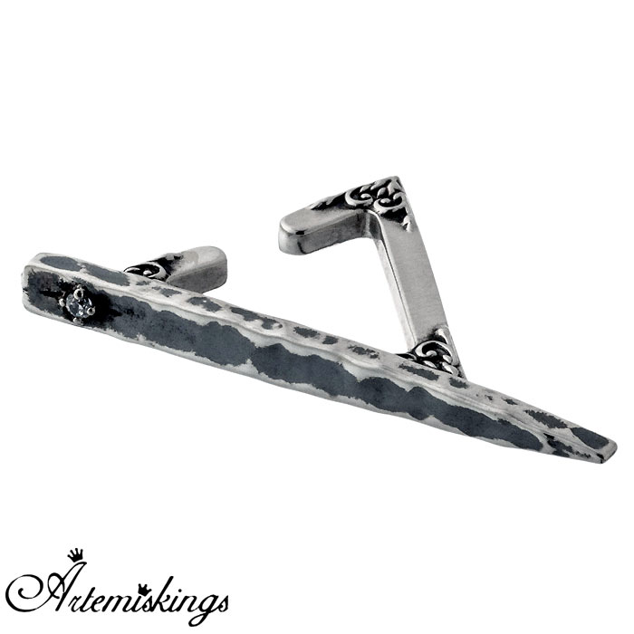 アルテミスキングス ARTEMIS KINGS トライアングル バー シルバー イヤーカフ 片耳分 AKE0096