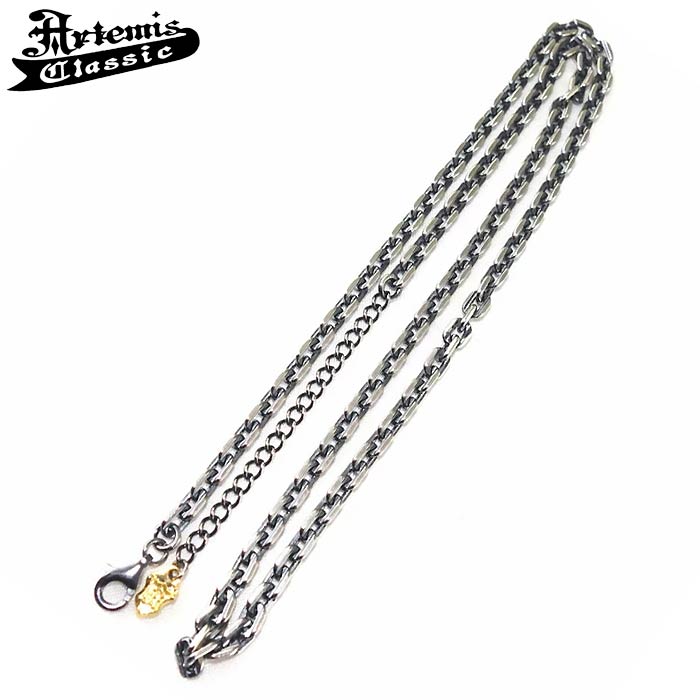 アルテミスクラシック Artemis Classic 4面カット あずき シルバー チェーン 4mm ACCN0072