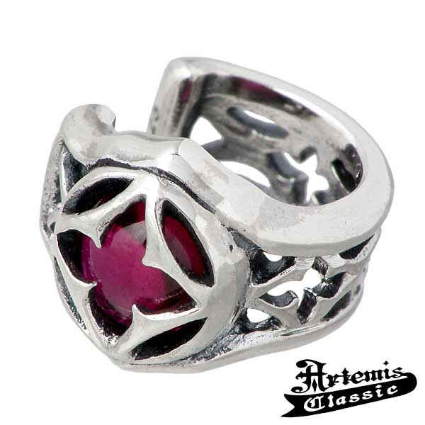 【ポイント5倍!ブラックフライデー!】 アルテミスクラシック Artemis Classic スパイダー ウェブ シルバー925 イヤーカフ 片耳用 ジュエリー...