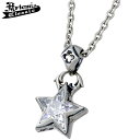 【ポイント5倍!27日まで】 アルテミスクラシック Artemis Classic イブニング スター チャーム シルバー ネックレス アクセサリー メンズ キュービック 星 ACP0295CL60