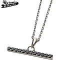 アルテミスクラシック Artemis Classic シルバー ネックレス スティック ブラックキュービック ACP0337-CN0069