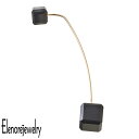 【ポイント5倍!27日まで】 エレノアジュエリー Elenore Jewelry 10K ゴールド ピアス アクセサリー 10金 オニキスキューブピン 片耳用 ...