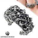 【ポイント5倍!最大1500円OFFクーポン 5/6まで】 アルテミスキングス ARTEMISKINGS マルチモチーフ シルバー リング 指輪 AKR0072(4)