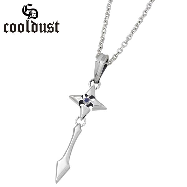Moonstone - クールダスト cooldust FUNKOUTS アイシクル シルバー ネックレス アクセサリー 氷柱 クロス カラーストーン シルバー925 スターリングシルバー FCN-045CL60