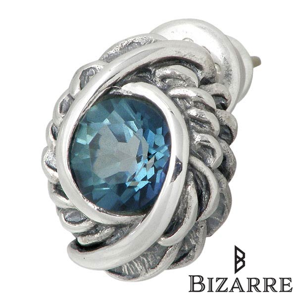 ビザール BIZARRE エンジェル シルバー ピアス2nd 1個売り 片耳用 ミスティックトパーズ シルバー925 スターリングシルバー SPJ058