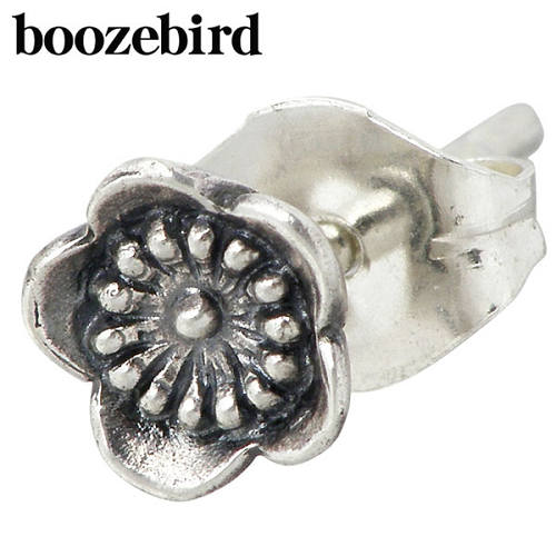 ブーズバード boozebird 梅 シルバー ピアス アクセサリー 1個売り 片耳用 シルバー925 スターリングシルバー bd034