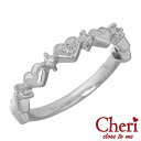 シェリ クロストゥーミー Cheri close to me ハート キュービック シルバー リング 指輪 アクセサリー シルバー925 スターリングシルバー ...