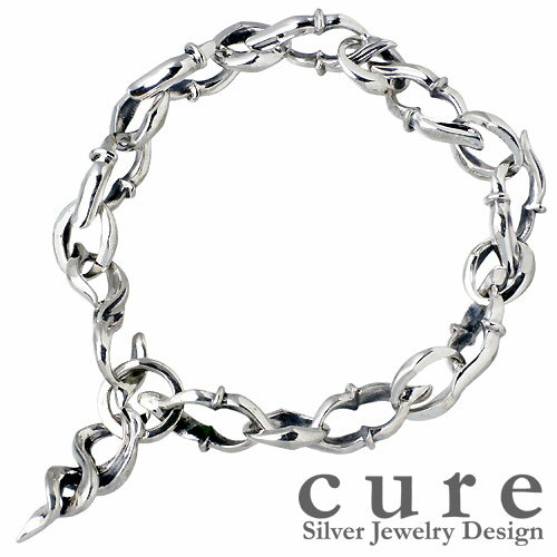 キュア cure チェーン フレア シルバー ブレスレットM シルバー925 スターリングシルバー CU-BR-006-M