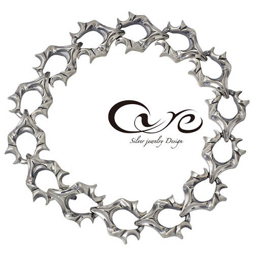 キュア cure ブルックル シルバー ブレスレット アクセサリー Lサイズ シルバー925 スターリングシルバー CU-BR-018L