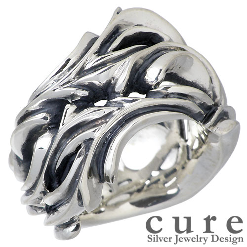 Silver - 【ポイント2倍！マラソン期間中！】 キュア cure パラレル リプル シルバー リング 指輪 アクセサリー シルバー925 スターリングシルバー CU-RI-030