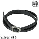 【ポイント5倍!最大1500円OFFクーポン 5/6まで】 ディールデザイン DEAL DESIGN フリースライド レザー ブレスレット アクセサリー クロス...
