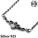 ディールデザイン DEAL DESIGN リバティフローラルチョーカー シルバー ペンダント ネックレス メンズ レディース シルバー925 スターリングシルバ...