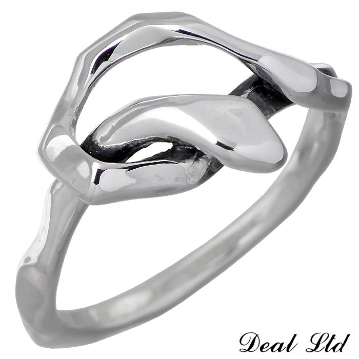 指輪 ディールエルティーディー DEAL LTD KNOT SNAKE RING SINGLE SV シルバー ジュエリー リング 指輪 5～23号 メンズ レディース スネーク 310229SV