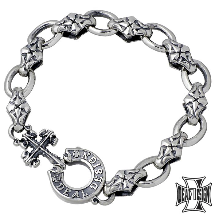 ディールデザイン DEAL DESIGN ホースシュー チェーン シルバー ジュエリー ブレスレット メンズ シルバー925 スターリングシルバー 馬蹄 391...