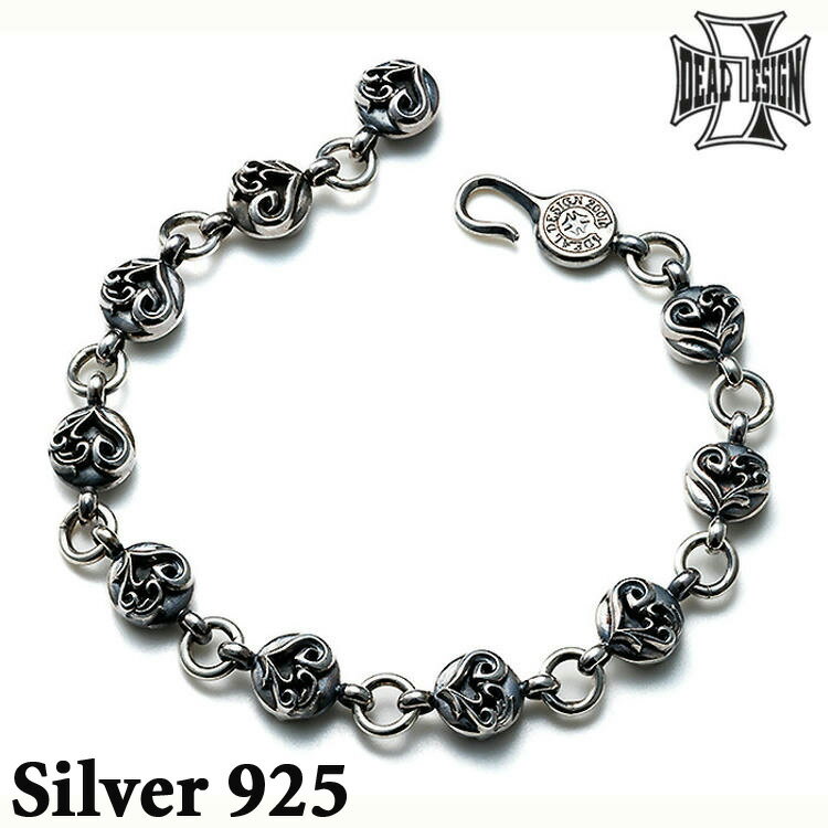 ディールデザイン DEAL DESIGN シルバー ブレスレット スモール ボール ブレス BH メンズ シルバー925 スターリングシルバー アクセサリー 国...