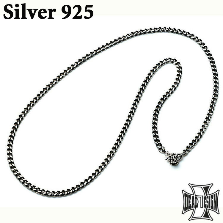 ディールデザイン DEAL DESIGN シルバー ネックレス マイクロ クリップ チェーン メンズ シルバー925 スターリングシルバー アクセサリー 国産 ...