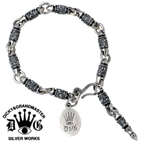 ディッキー&グランドマスター DICKY & GRANDMASTER ウロボロス シルバー ブレスレットL シルバー925 スターリングシルバー DGB011L