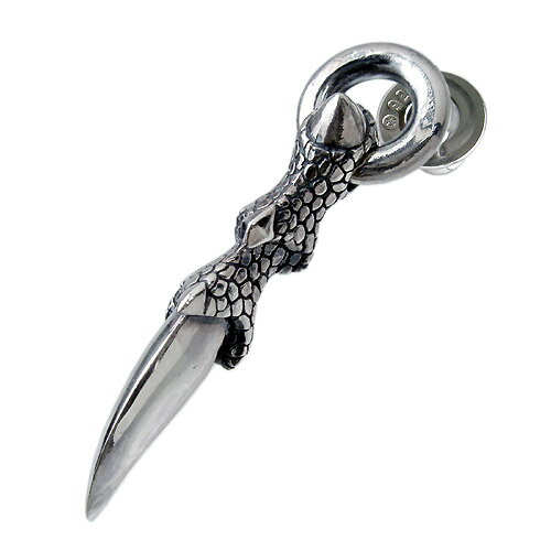 ディッキー&グランドマスター DICKY & GRANDMASTER ドラゴン クロー シルバー ピアス アクセサリー 片耳用 シルバー925 スターリングシル...