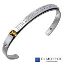 【ポイント3倍!最大5000円OFFクーポン 20日まで!】 ドクターモンロー Dr MONROE シルバー バングル アクセサリー K18 スカル ドクロ メ...