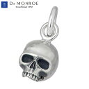 【お買い物マラソン ポイント5倍!】 ドクターモンロー Dr MONROE シルバー スカル チャーム ドクロ シルバー925 スターリングシルバー CH-01...