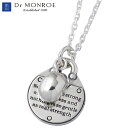【ポイント5倍 30日限り!】 ドクターモンロー Dr MONROE ネックレス レディース スカル メンズ シルバー ジュエリー メッセージ 925 スターリングシルバー FC-207-SV