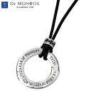 【ポイント5倍 30日限り!】 ドクターモンロー Dr MONROE ネックレス レディース メンズ シルバー ジュエリー 革紐 925 スターリングシルバー FC-248-SV