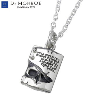 DrMONROE【ドクターモンロー】シルバーネックレススカルドクロ