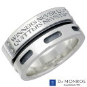 ドクターモンロー Dr MONROE シルバー リング 指輪 メッセージリング メンズ 13〜23号 シルバー925 アクセサリー ブランド スターリングシルバ...