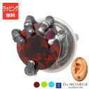 【ポイント5倍!13日まで!】 ドクターモンロー Dr MONROE スカルボーンハンドピアス シルバーピアス 1個売り 片耳用 スタッド メンズ レディース ...
