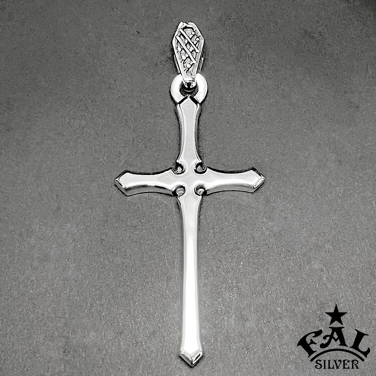 エフエーエル F.A.L FAL シルバー ペンダント エンド オブ ライン ペンダント ペンダントトップ(チェーンなし) メンズ 十字架 シルバー925 アク...