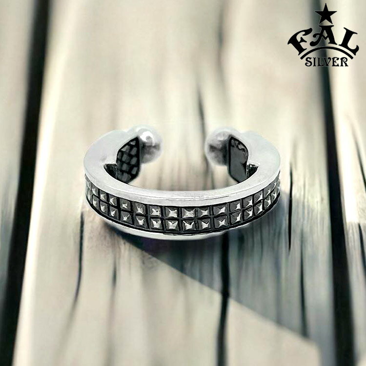 エフエーエル F.A.L FAL シルバー イヤーカフ IVC トランプ スペード スタッズ イヤカフ 片耳用 1P メンズ 片方 シルバー925 イヤーカフス...