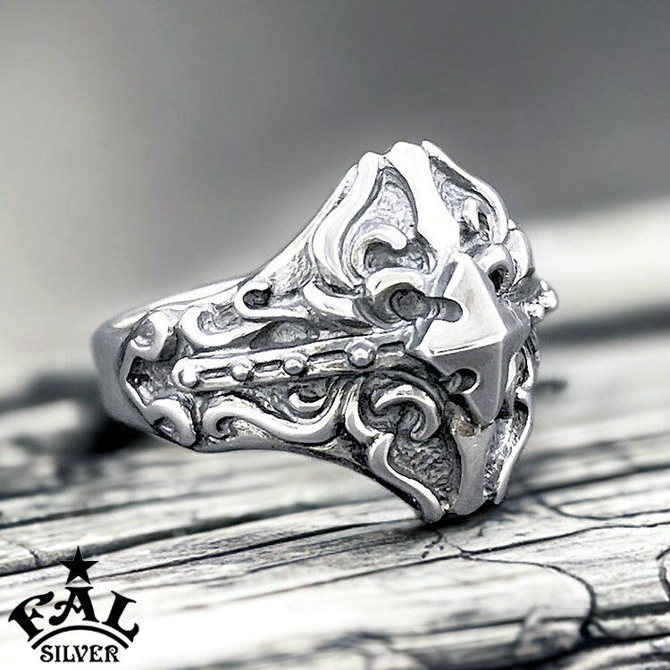 【ポイント5倍！30日まで！】 エフエーエル F.A.L FAL シルバー リング ヴァンパイア ゴシック 2021 リング 1号～32号 メンズ シルバー925 指輪 アクセサリー 国産 人気 ブランド 十字架 CROSS FA-R-0152