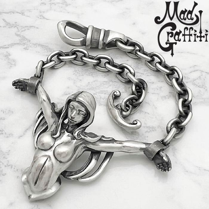 マッドグラフィティ Mad Graffiti クルシフィクション 2rd M ブレスレット シルバーブレスレット メンズ シルバー925 アクセサリー 人気 ブ...